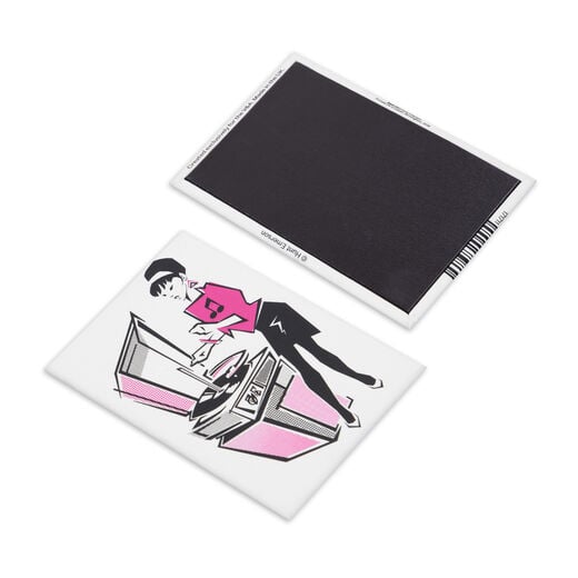 Beat Girl magnet